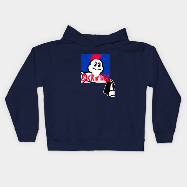 Sick and Tire Michelin parody Kids Hoodie by Producer